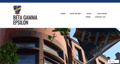 Desktop Screenshot of betagammaepsilon.com